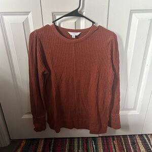 Universal Thread Brick Waffle Knit Top